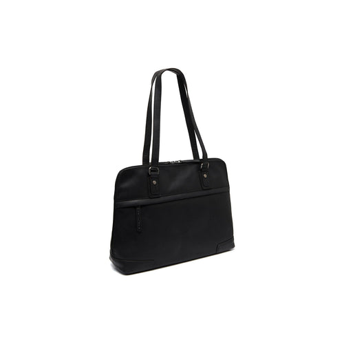 Branson Full-Grain Leather Shoulder Bag in Classic 100% Full-Grain Leather - Full Exterior Front Profile View | Buy Online