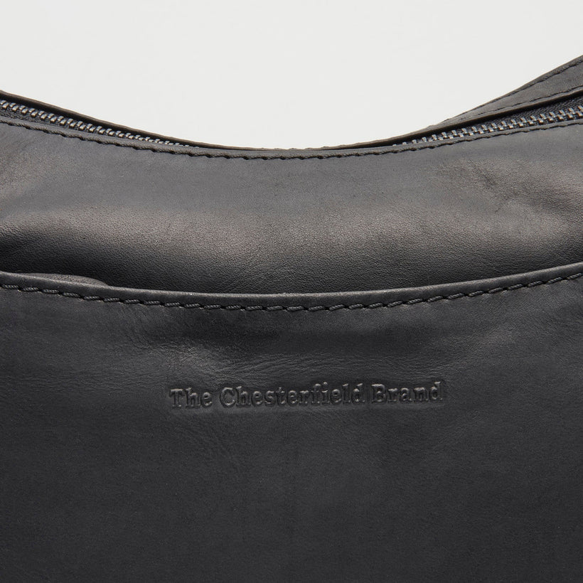 Tivra Full-Grain Leather Shoulder Bag женская