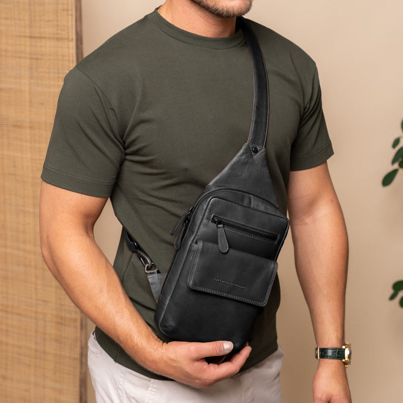 Leather Sling Bag Turelle женская
