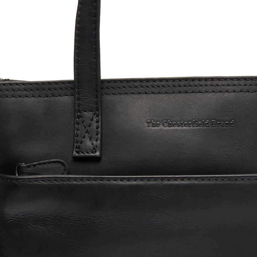 Estella Full-Grain Leather Tote Bag женская
