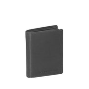 Hereford Full-Grain Leather Wallet in Classic 100% Full-Grain Leather - Full Exterior Front Profile View | Buy Online