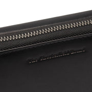 
Classic 100% Full-Grain leather Wallet - Вид сзади с усиленными кожаными ремнями и прострочкой