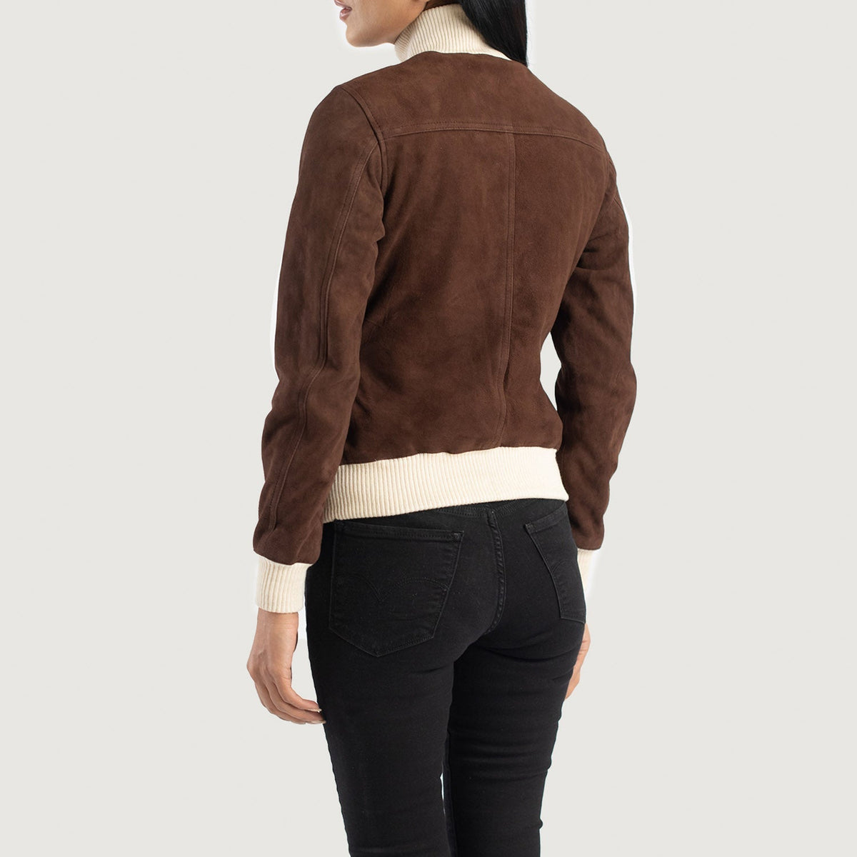 
Sasha A1 Кожаный бомбер для Женщин – alternate product view 5