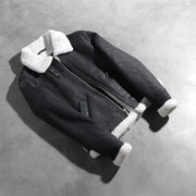 
Sherilyn B-3 Черный Кожаный бомбер для Женщин – alternate product view 7